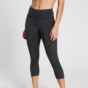 NWT athleta L running tights